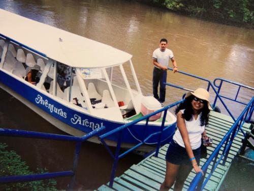 Costa Rica.River Boat