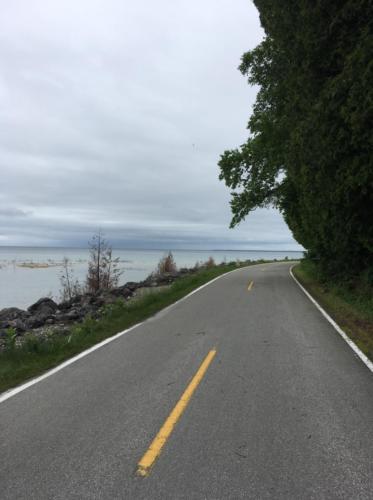 Mackinac Island.Lakeshore Drive