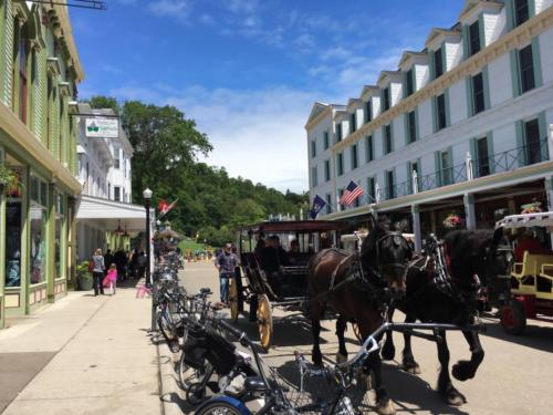 Mackinac Island.Town pic1